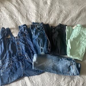 Girls jeans lot